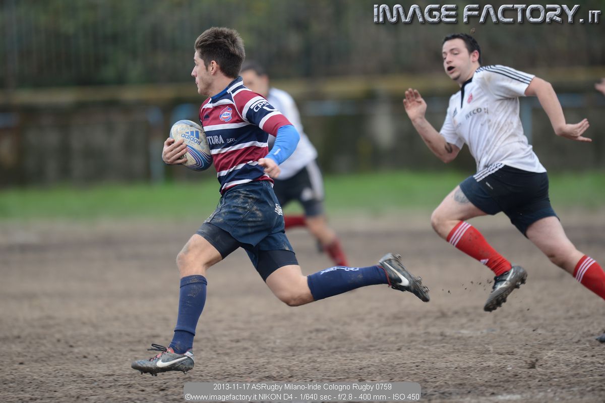 2013-11-17 ASRugby Milano-Iride Cologno Rugby 0759